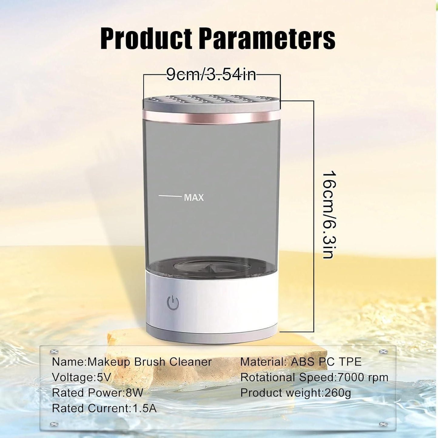 Electric Make-up Brush Cleaner