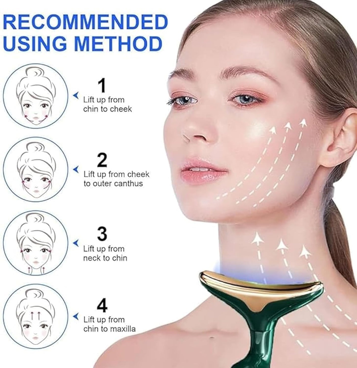 3-in-1 Face, Neck & Eyes Massager©