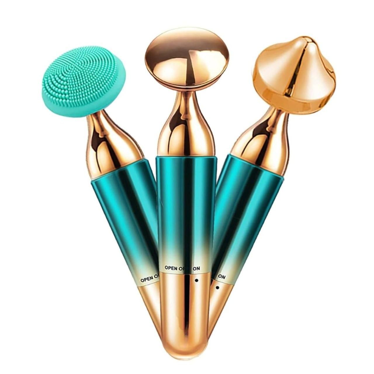 3-in-1 Face, Neck & Eyes Massager©