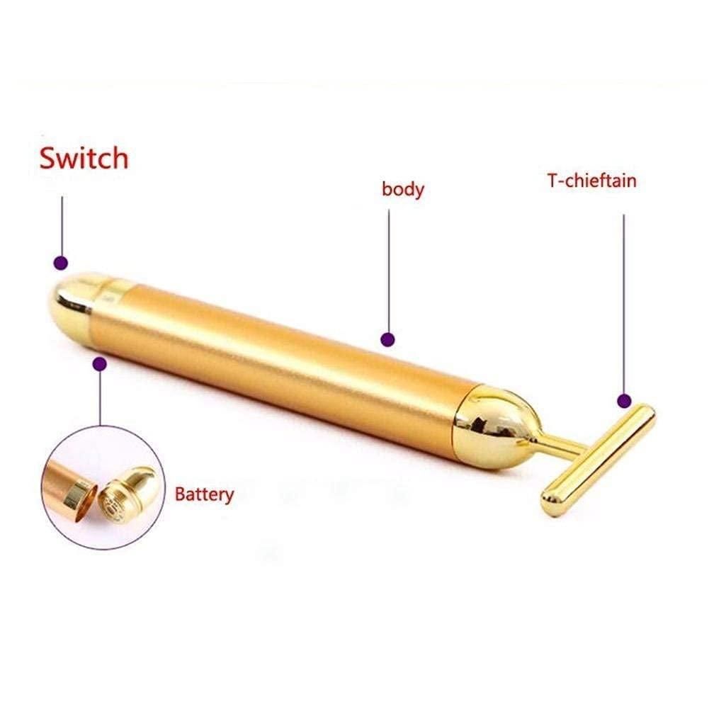 🔥 HOT SALE 🔥 24K Gold Facial Massager – Instant Lift & Youthful Glow 🌟50% OFF🌟🌟