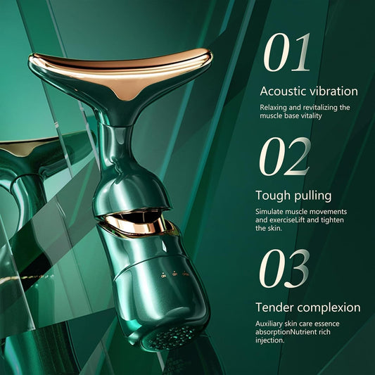 3-in-1 Face, Neck & Eyes Massager©