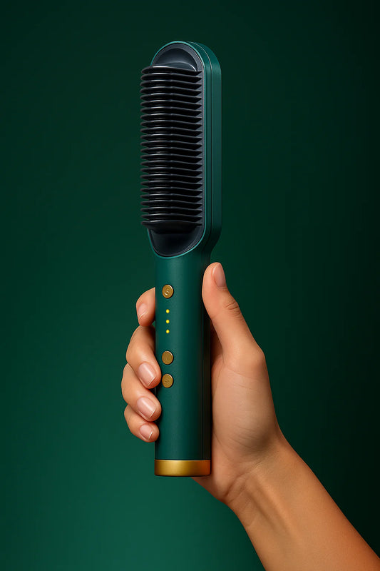 Professional Electric Hair Straightener Comb Brush